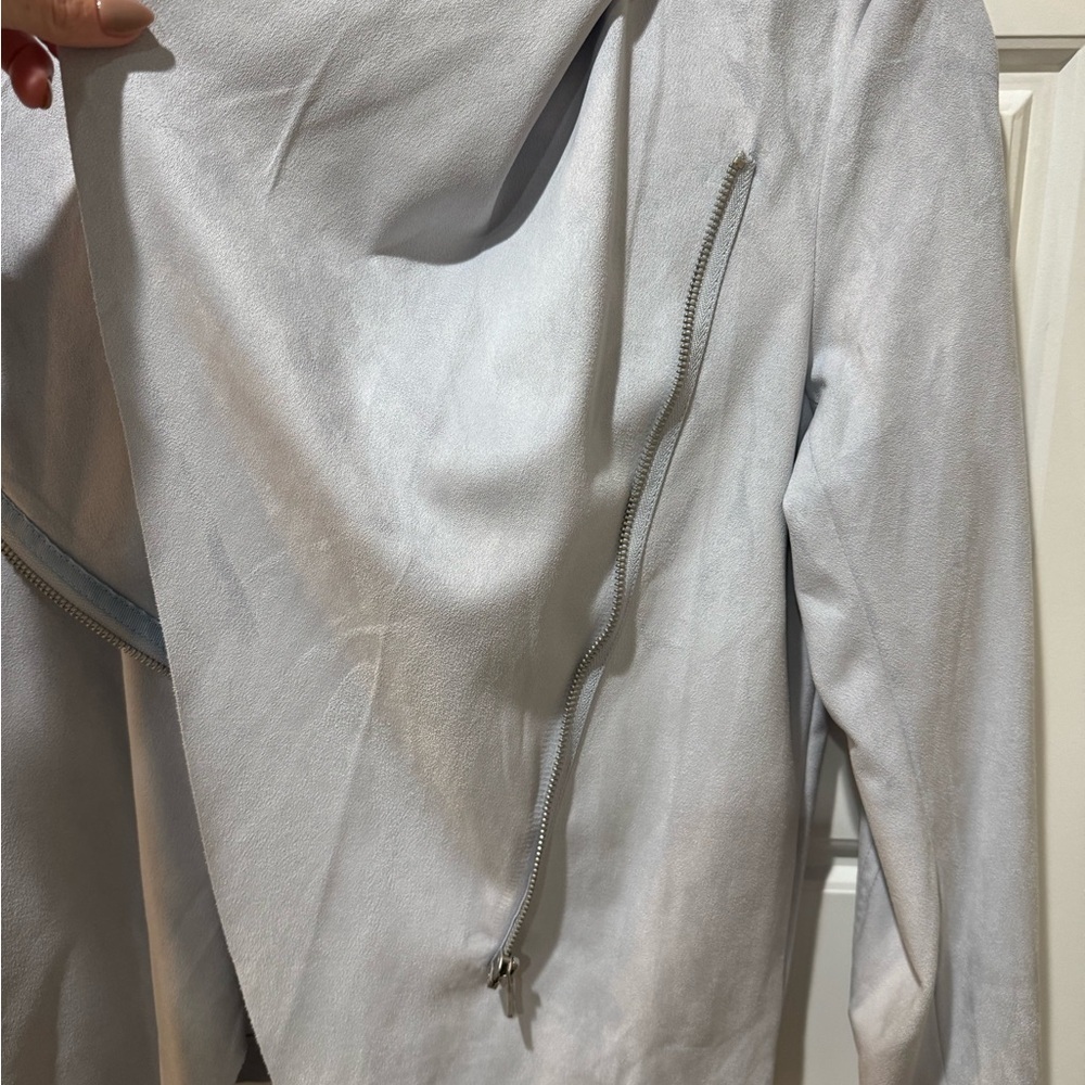 Pale Blue Womens Jacket - Picture 3 of 5